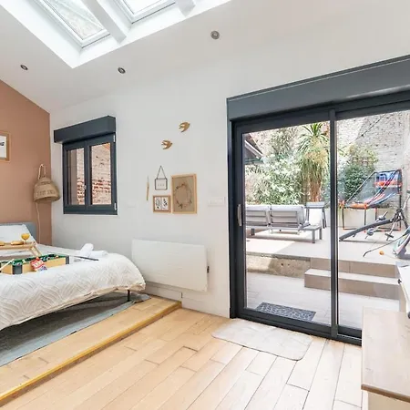 아파트 Le Loft Lillois I Centre I Terrasse I Bbq I Netflix - Le Loft Lillois L Centre I Terrace I Bbq I Netflix