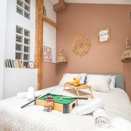 Le Loft Lillois I Centre I Terrasse I Bbq I Netflix - Le Loft Lillois L Centre I Terrace I Bbq I Netflix 아파트 릴