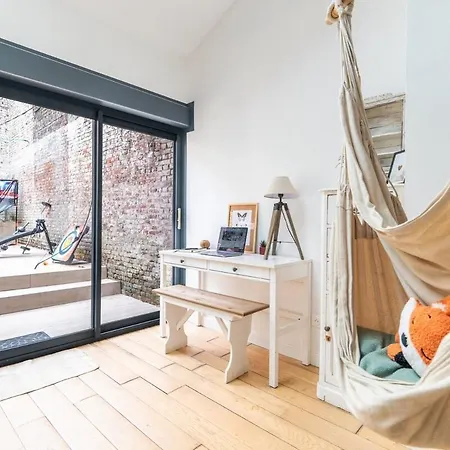 Le Loft Lillois I Centre I Terrasse I Bbq I Netflix - Le Loft Lillois L Centre I Terrace I Bbq I Netflix 아파트 릴