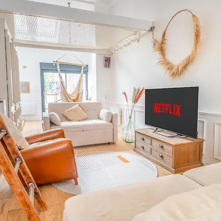 아파트 Le Loft Lillois I Centre I Terrasse I Bbq I Netflix - Le Loft Lillois L Centre I Terrace I Bbq I Netflix *